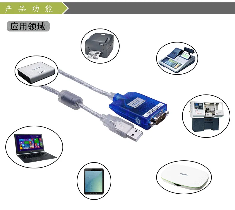 

1PCS/LOT YT384B USB transfer RS485/422 tieline With terminal FT232 chips 1.5 meter long Converter UT891 Free Shipping