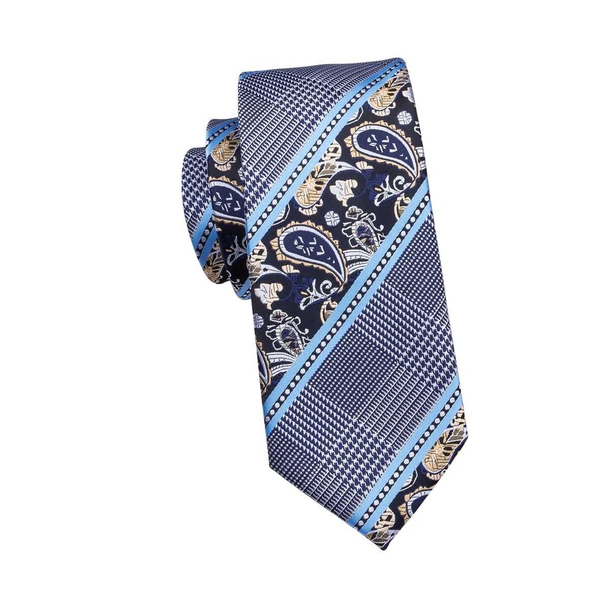 Hi Tie 4 вида цветов роскошные шелковые галстуки мужская мода Подарочная коробка