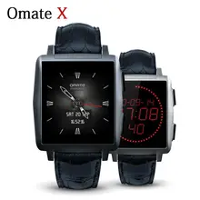 2015 neueste Ursprüngliche Omate X Smart Uhr 1,54 “Touch Screen Bluetooth 4,0 MT2502 Smartwatch Armbanduhr Für iPhone Android