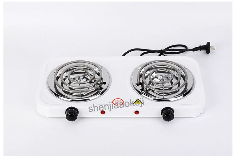Электрическая печь с двумя головками, кухонная плита, бытовая нерадиативная печь, горелка для металла подогреватель кофе, EU plug1pc