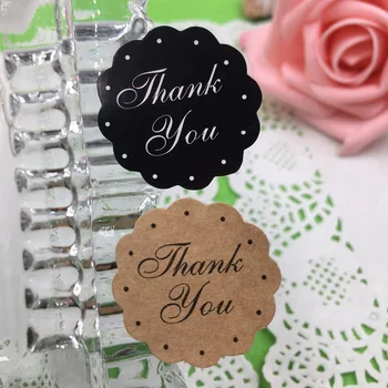 

1200pcs/lots Circular Cursive writing Printed"THANK YOU"paper Adhesive Labels sealing Stickers packaging For Jewelry/Box/gift