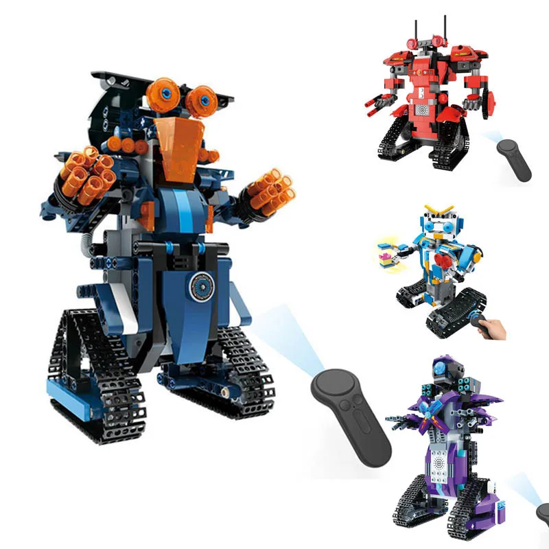 

MoFun M1 M2 M3 M4 2.4G 4CH DIY Building Block Remote Control Smart Robot Control Built Block Bricks Assembly Toys For Boys Gifts