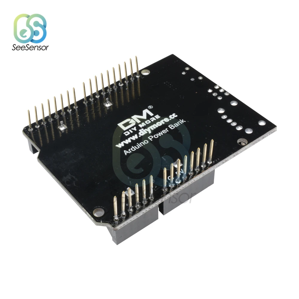 Перезаряжаемая двойная 16340 литиевая батарея зарядное устройство щит ESP8266 ESP32 2 двойной блок питания для Arduino UNO R3