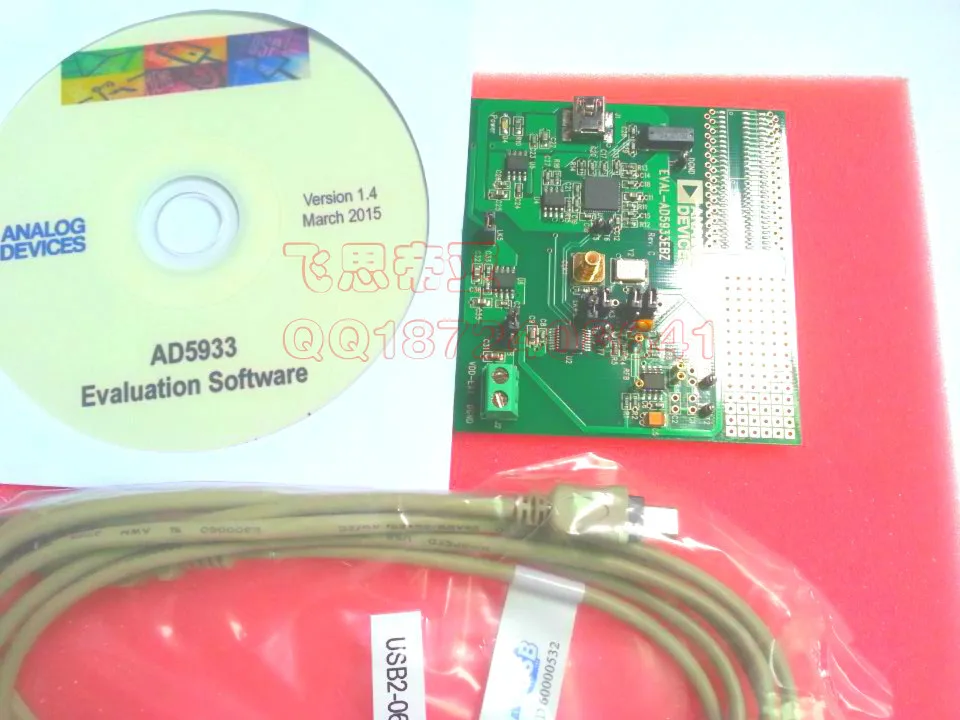 

EVAL-AD5933EBZ BOARD EVALUATION FOR AD5933 Measuring the impedance Development Evaluation Board
