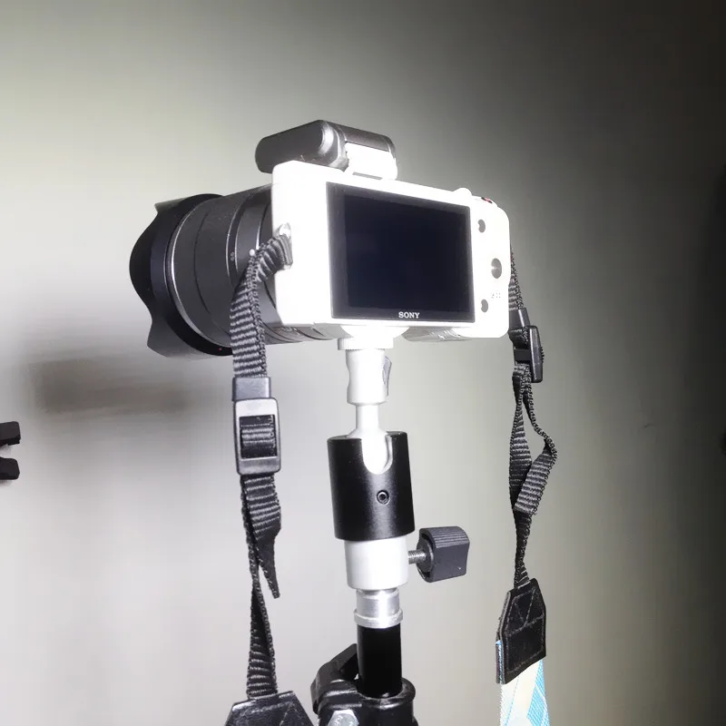 Umbrella and Flash Bracket Holder C II Type with Hot Shoe Mount + Screw Adapter Photo Studio Accessories (6)