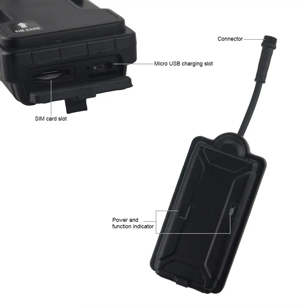 Водонепроницаемый умный GSM GPS трекер T5010S специальные ошейники с замком