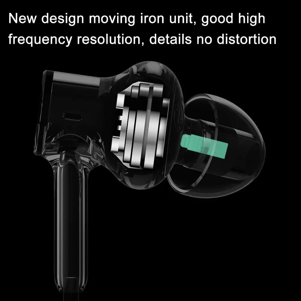 Оригинальные Xiaomi Hybrid Pro HD наушники/Mi In ear Наушники с микрофоном двойной драйвер
