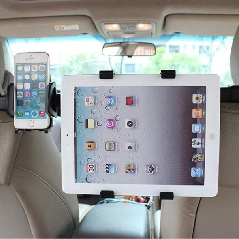 

YUNAI Universal 2 In 1 Tablet Holder Car Back Seat Tablet Car Mount Stand Stents For Back Seat Headrest For iPad For Samsung