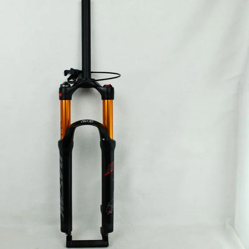 Skup Rower mtb Air Fork 26 27.5 29er Mountain Bike zawieszenie odporność na powietrze tłumienie oleju olej gazowy widelec linia zdalna jazda na rowerze Booster