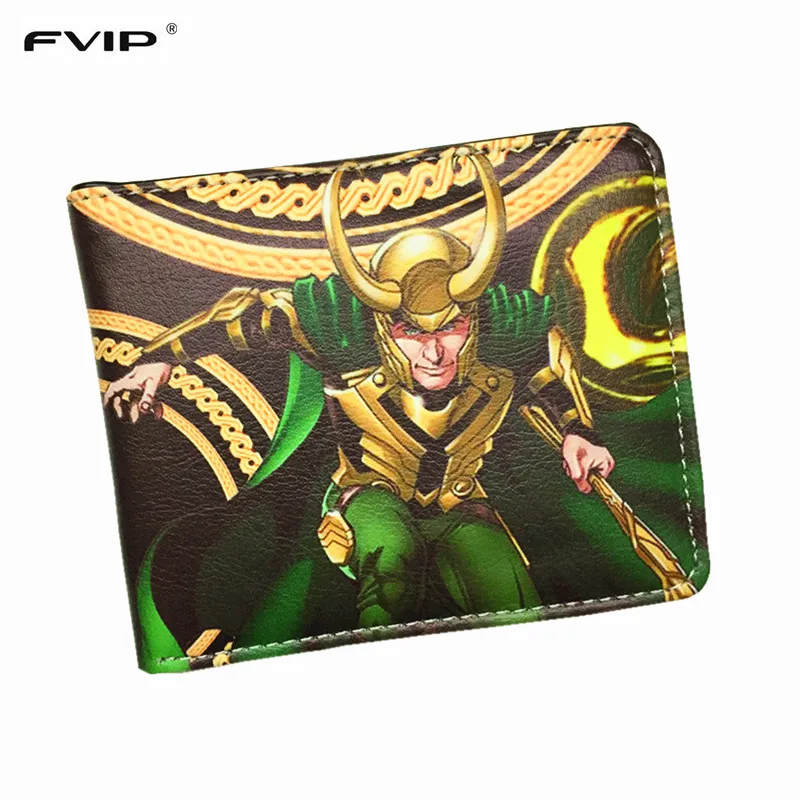 FVIP DC و أعجوبة محفظة (لوكي) المعاقب هالك الرجل الحديدي السم فلاش BatmanThor مهرج باتمان ستار الحروب سوبرمان الكرتون محافظ
