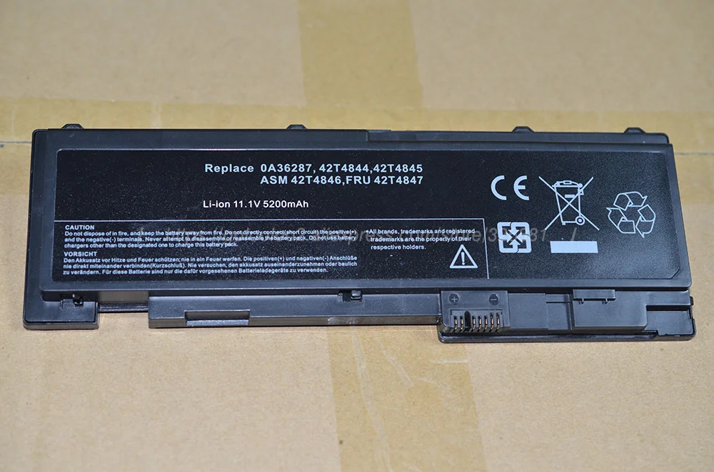 4400 мАч аккумулятор 42T4844 42T4845 42T4846 42T4847 для Lenovo ThinkPad T420s T420si серии|4400mah battery|thinkpad t420s
