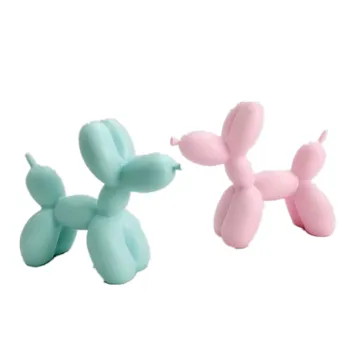 

Abstract Dog Art Sculpture Geometric Dog Statue Animal Resin Art&Craft Dessert Cake Car Interior Decorations L3292