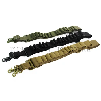 

Hunting Gun Accessories 15 Rounds Shotgun Sling 2 Point 12Ga 20Ga Cartridge Ammo Holder Bandolier