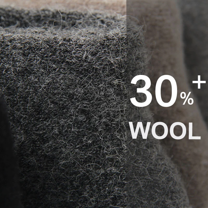 

New Super Thick Men Socks High Quality Merino Wool Socks 3pairs/lot Mens socks Classic Business Brand Winter Socks Men Big Size