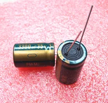6pcs 35V 3300UF 16*25 high frequency low impedance aluminum electrolytic capacitor 3300uf 35v