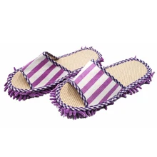 Home Slippers Style Mops Floor ground Cleaning tools Novelty Microfiber Funny Dust Bedroom Accessories supplies