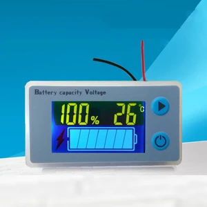 Image 3 - 48V 60V 72V الرصاص حمض البطارية قدرة مؤشر الطاقة LCD عرض درجة الحرارة الاستشعار إنذار ليثيوم الرصاص الحمضية اختبار JS C33