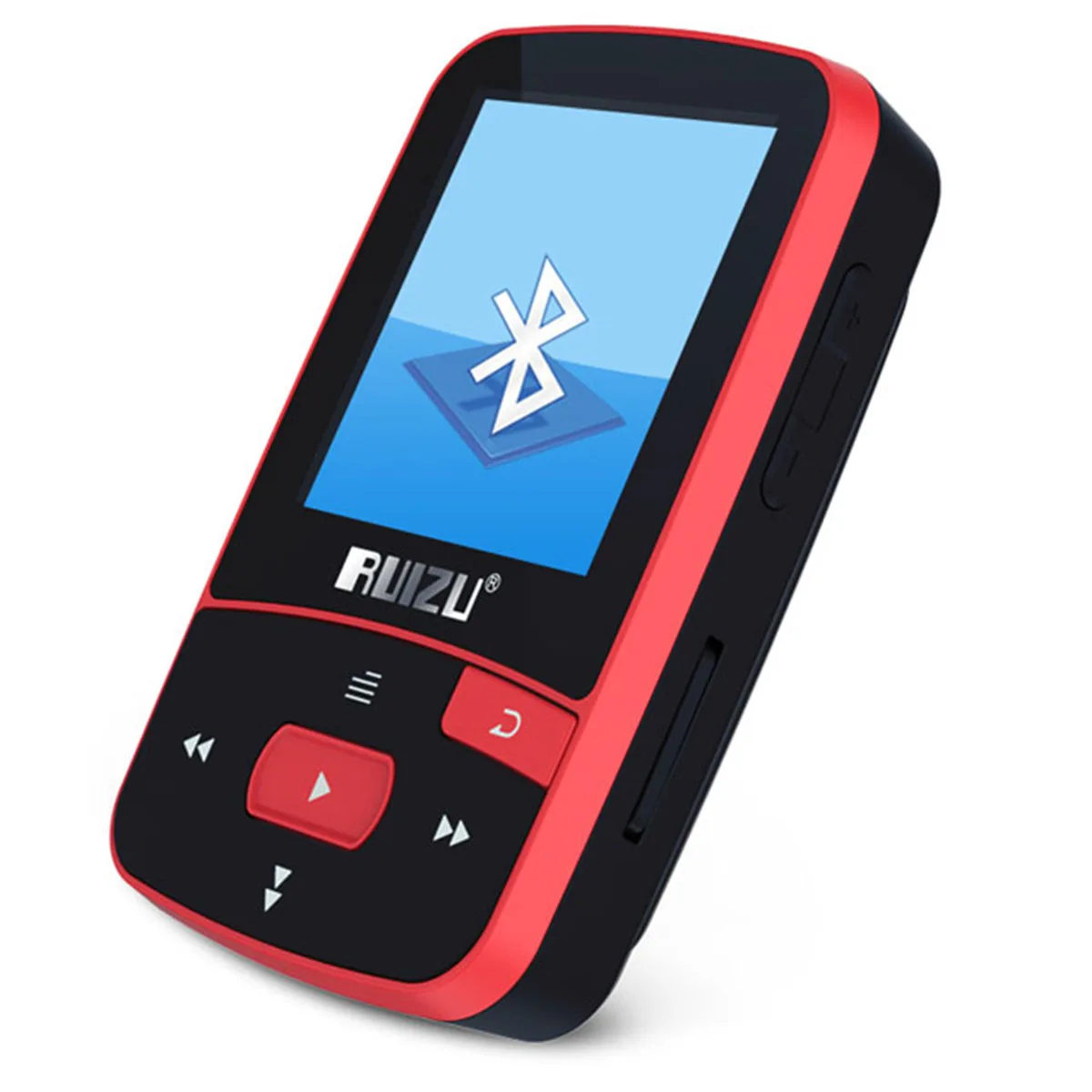 Спортивный мини Bluetooth Mp3 плеер Ruizu X50, музыкальный аудио Mp 3 с радио цифровым Hi-Fi экраном, Fm Flac Usb, 8 ГБ, без потерь