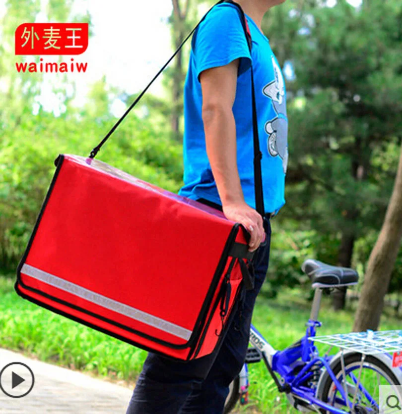 62L 50*38*38 cm voor met FRP ondersteuning Voedsel pizza levering tas cake sap Pizza thermische isolatie tas 62L 50*38*38 cm voor met FRP ondersteuning Voedsel pizza levering tas cake sap Pizza thermische isolatie tas