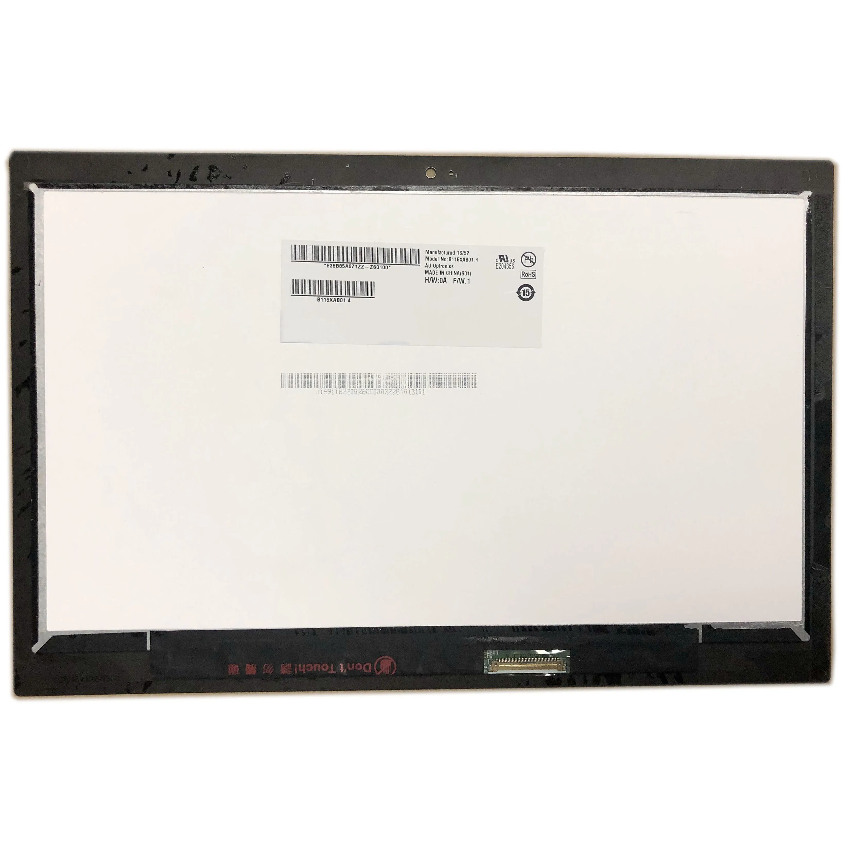 Free shipping 11.6'' B116XAB01.4 For Acer Spin Chromebook 11 R751T R751T-C4XP N16Q14 LCD Touch Screen Assembly 1366*768