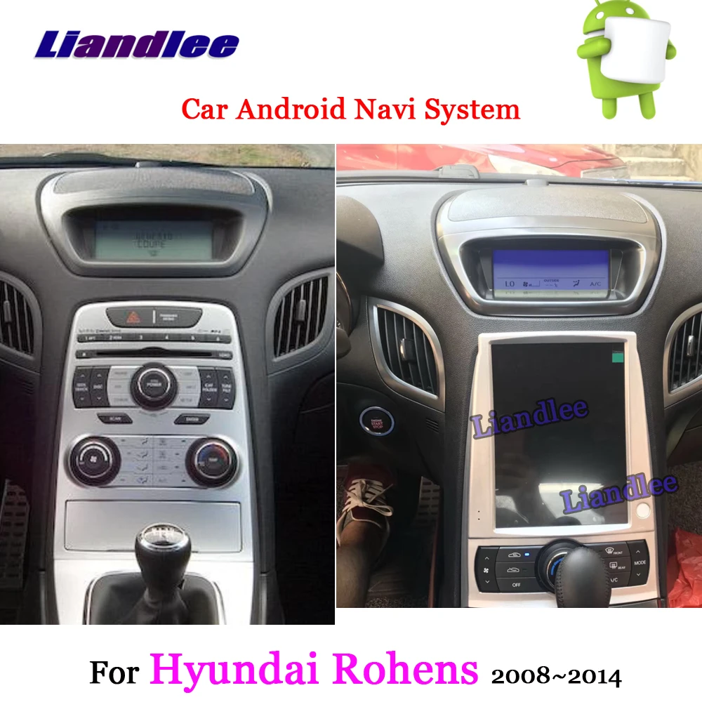 Flash Deal Liandlee Android For Hyundai Rohens 2008~2014 Stereo Radio Carplay Parking Camera TV BT Wifi USB GPS Navi Navigation Multimedia 1