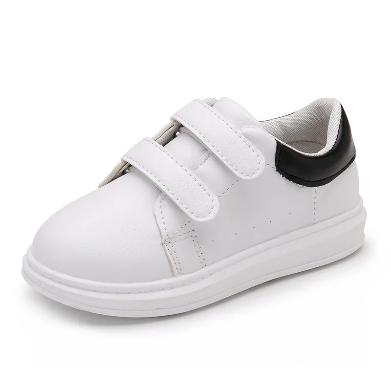 JGVIKOTO الفتيات أحذية الفتيان رياضية الاطفال تزلج أحذية بيضاء أفضل مباراة الأطفال عارضة بو الأحذية الجلدية 2- 10 سنوات قديم الأزياء