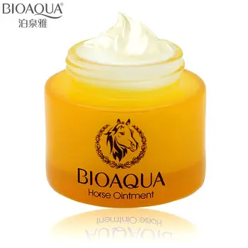 

BIOAQUA Brand Horse Oil Skin Care Whitening Deep Hydrating Moisturizing Face Cream Anti Wrinkle Anti-Aging Face Care Cream 50g