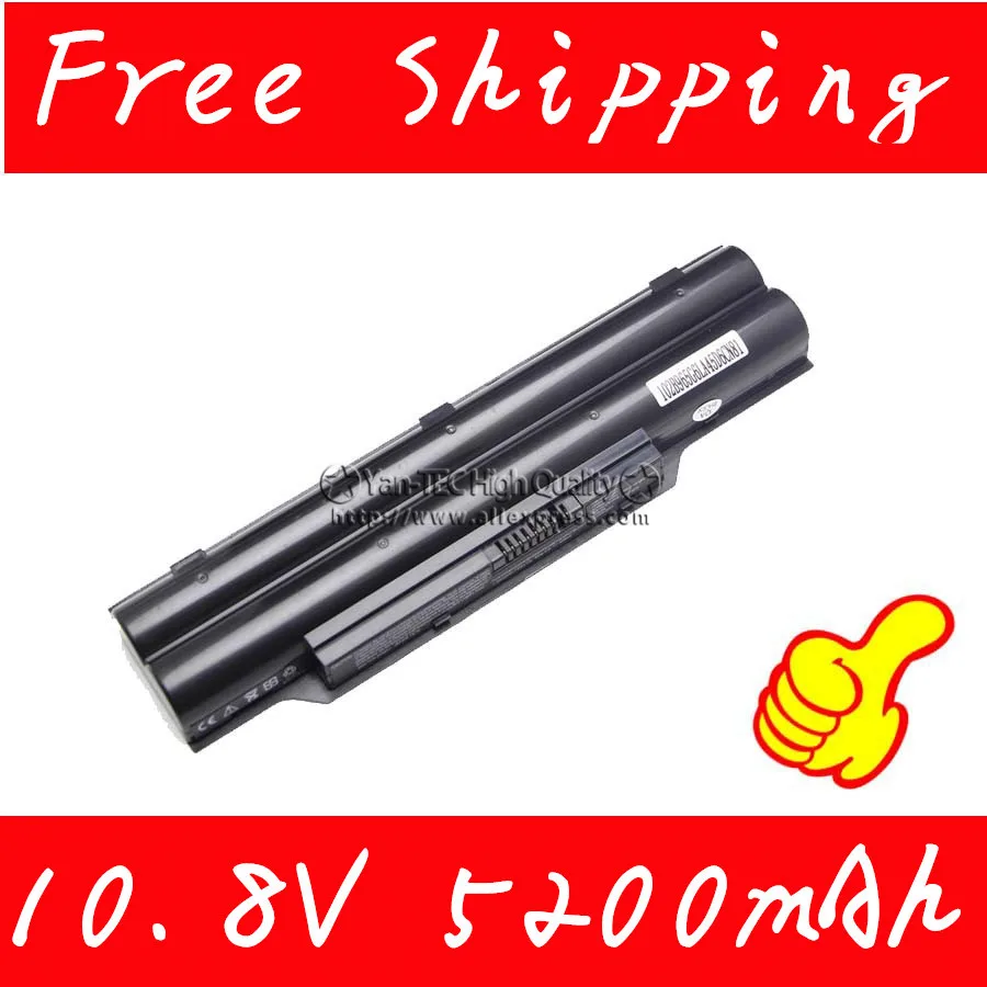 10 8 V 5200mAh Аккумулятор для ноутбука fujitsu lifebook a530 a531 ah530 ah531 lh52/c lh520 lh530 ph521 CP477891
