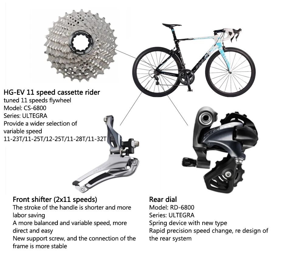 Cheap 7.5kg RAA Di2 Mechanical Carbon Road Bike Frame Wheels Crank Matt Electronic 56cm White Red Color 8 Cheap 7.5kg RAA Di2 Mechanical Carbon Road Bike Frame Wheels Crank Matt Electronic 56cm White Red Color 8