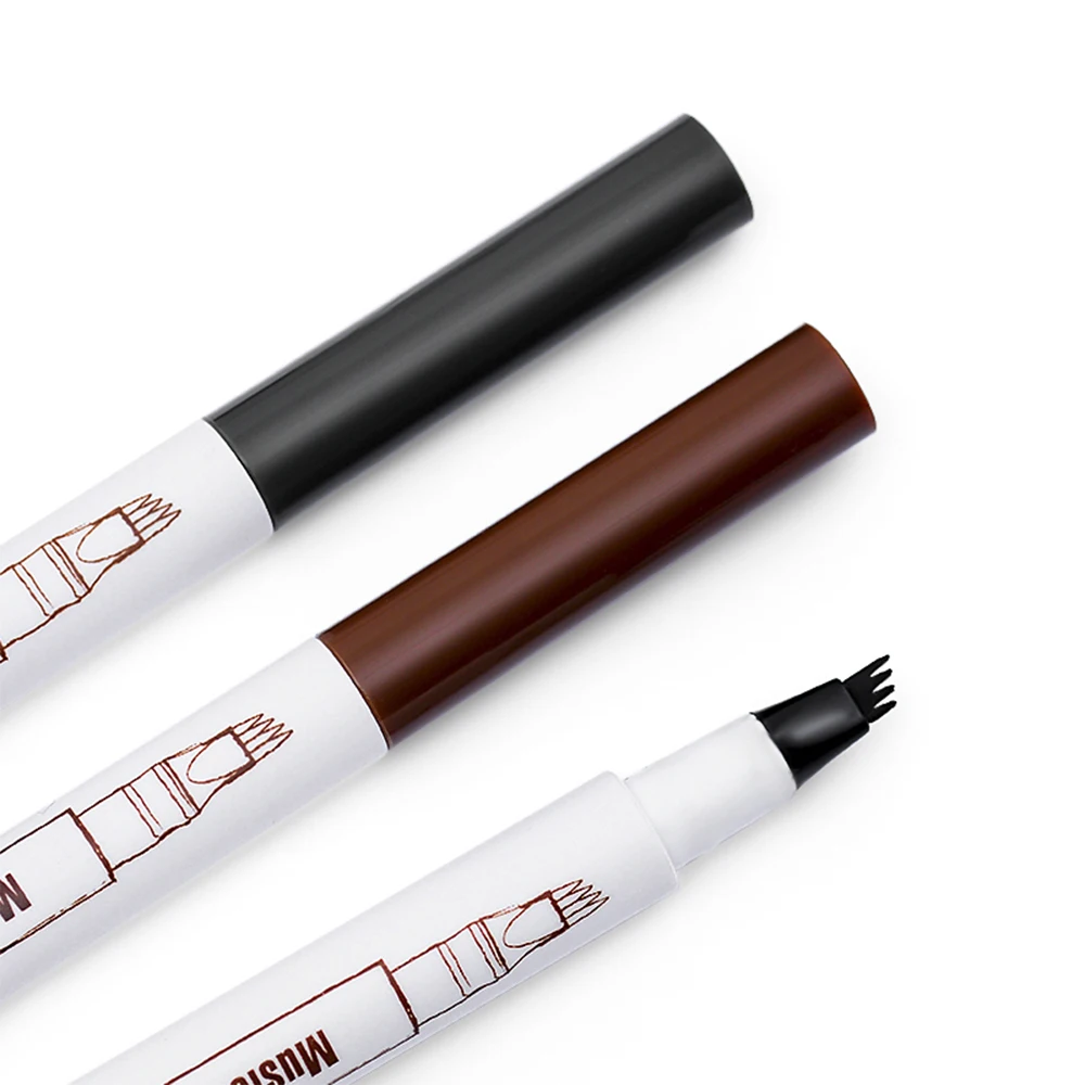 маркер для бровей stellary brow tattoo pen. карандаш для бровей 01j9. водостойкий карандаш для бровей с эффектом татуажа. т02 brown. карандаш для бровей liquid eyebrow.