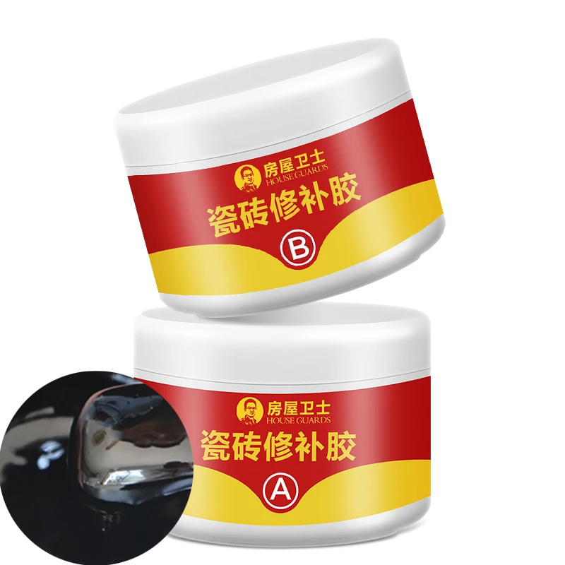 100g black color tile repair agent ceramic paste floor tile adhesive
strong adhesive marble super fix repair home floor tiles