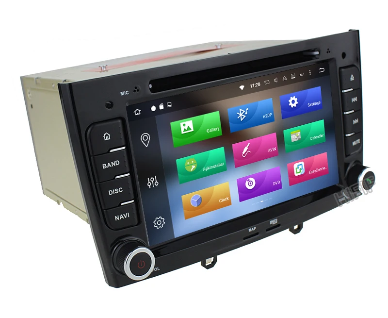 Perfect IPS 8 Core Android 8.0 OS Special Car DVD for Peugeot 408 2010-2011 & Peugeot 308 I (T7) 2008-2011 with 1024*600 Resolution 18