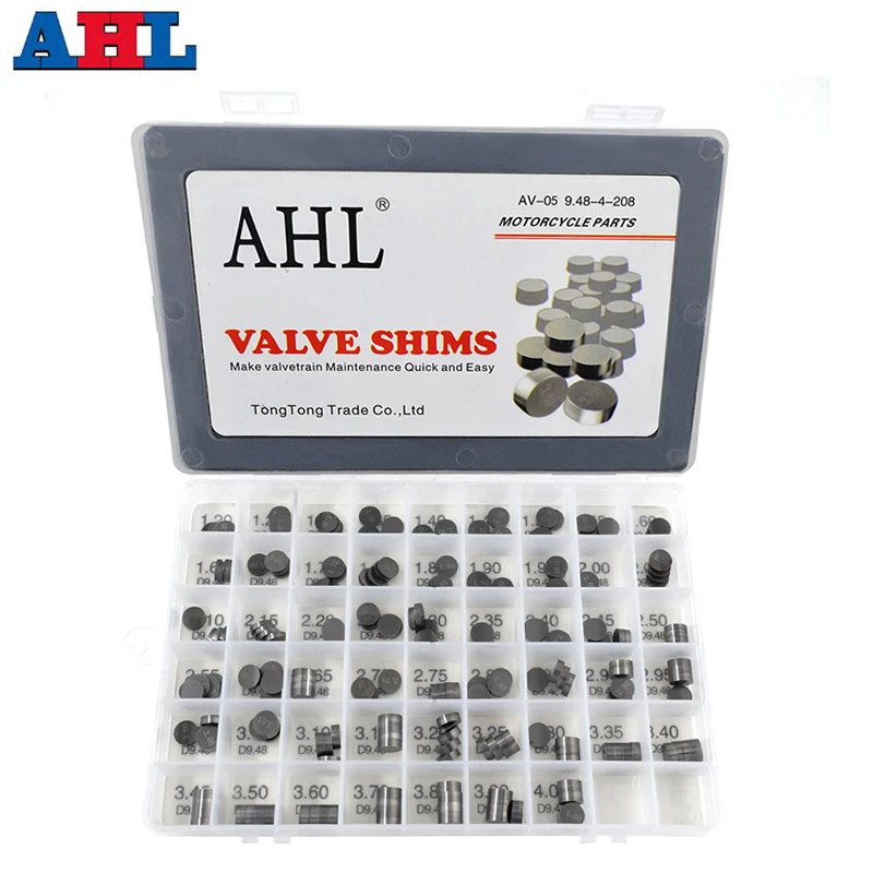 208pcs Motorcycle Parts Adjustable 9.48mm Valve Shim Kit For Honda