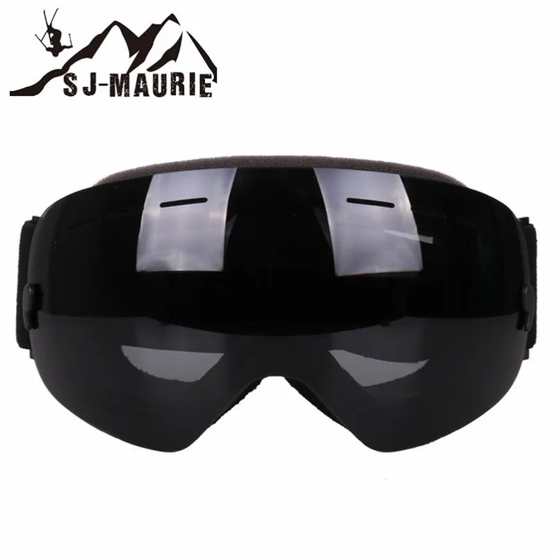 SJ-Maurie 1 مجموعة تزلج نظارات مزدوجة طبقات UV400 مكافحة الضباب كبيرة تزلج قناع نظارات التزلج Antiparras الأشعة فوق البنفسجية الثلوج Gafas على الجليد نظارا...