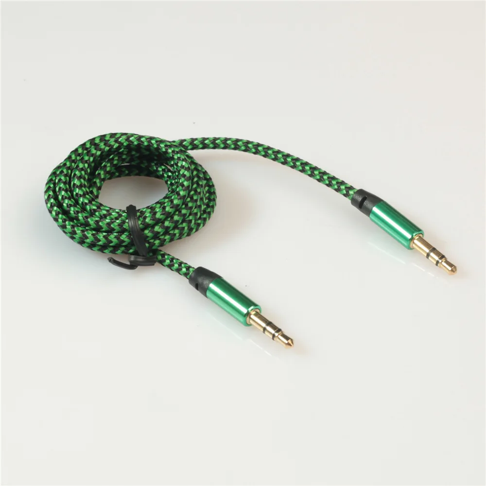 NEW 3FT Aux 3.5 mm Jack Male to Male Extension Audio Stereo Cable Cord For iPhone iPod MP3 MP4