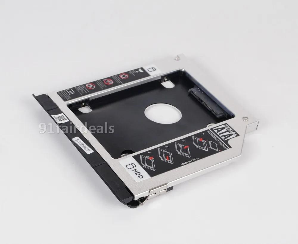 Heretom 2ND карман для жесткого диска с толкатель пресс-формы для dell Latitude E6420 E6520 E6320 E6430 E6530 E6330 CD-ROM