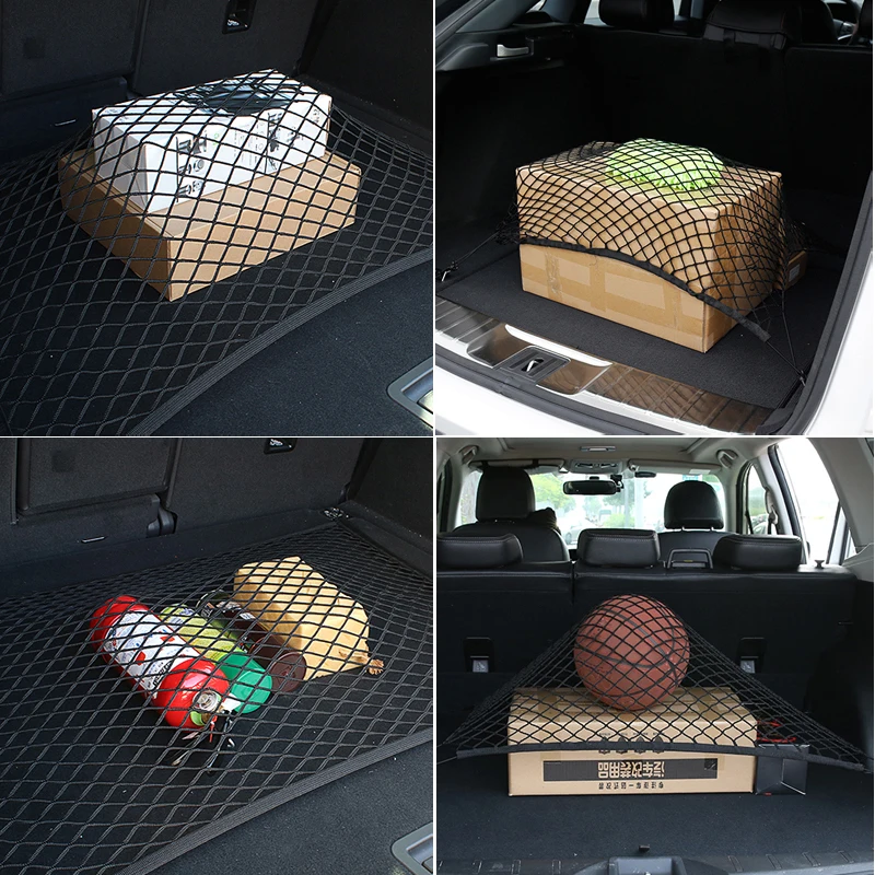 Багажник автомобиля коробка задний грузовой органайзер для хранения эластичная сетка для Volkswagen POLO Golf 5 6 7 Passat B5 B6 B7 Bora MK5 MK6 Tiguan
