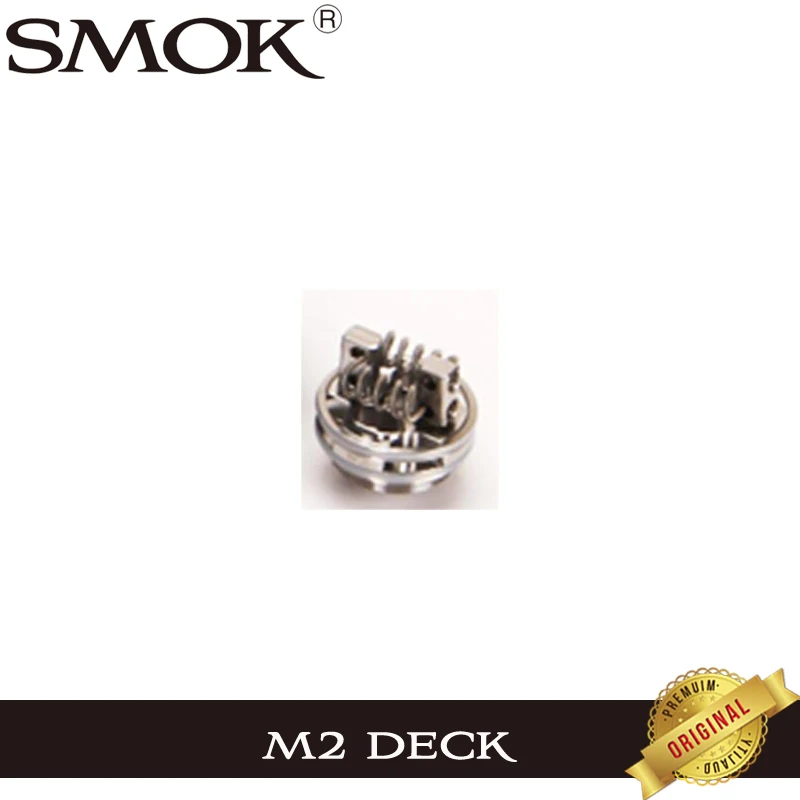 

Original Smok M2 24.5mm Diameter Dual Core Deck for Smok Minos tank