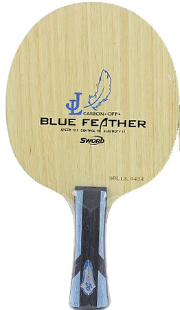 [Плайя пинг понг] меч Голубое перо 5+ 2 слоя углерода ракетки ZLC ракетки для настольного тенниса ракетка для пинг понга - Цвет: FL