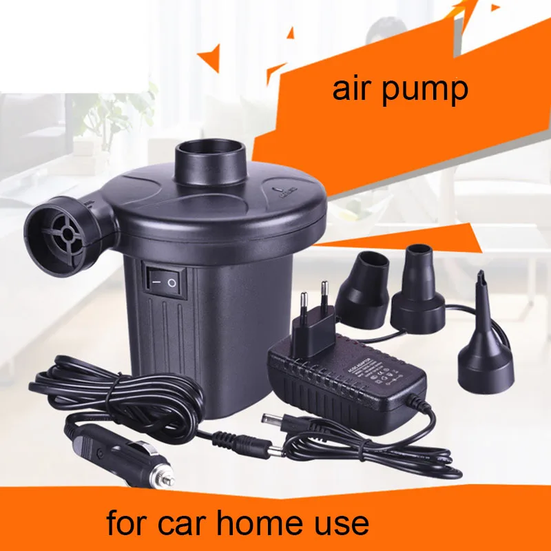 4000 6000Pa Air Pump EU 12V Car Electric Inflator for Camping Air