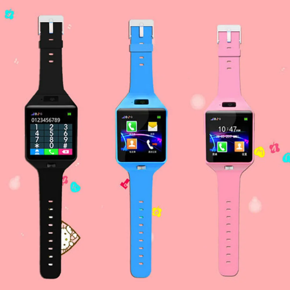  GPS Tracker Positionierung IP67 Wasserdichte Bluetooth kinder Smart Sport Anruf Uhr Kamera Armbandu