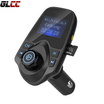 

Bluetooth Wireless Car Mp3 Player Handsfree Car Kit FM Transmitter A2DP 5V 2.1A USB Charger LCD Display Car FM Modulator