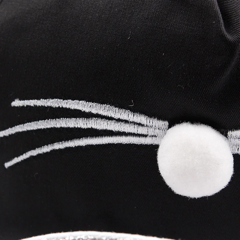 Cartoon Cat Baby Caps New Soft Cotton Baby Hat With Ears Summer Sequins Caps For Girls 2017 Summer Autumn Baby Boys Sun Hats (11)
