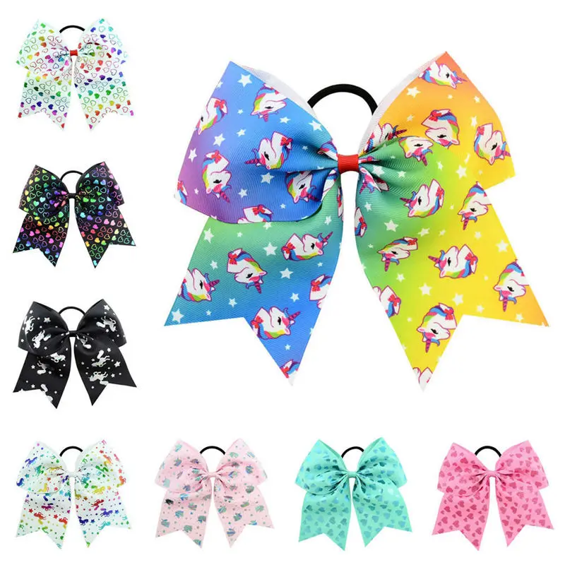 1 stück Kinder Mädchen Haar Seil Stirnband Headwear Headwrap Großen Bogen Knoten Gummi Haar Kopf Band Zubehör