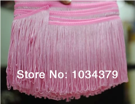 5Yds 6 Colors 15cm Width Tassel Lace Belly Latin Dance Cloth Curtain Accessories DIY