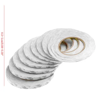 

50M 2mm-10mm Strong Double Sided Adhesive Tape Sticky for Cellphone Screen LCD