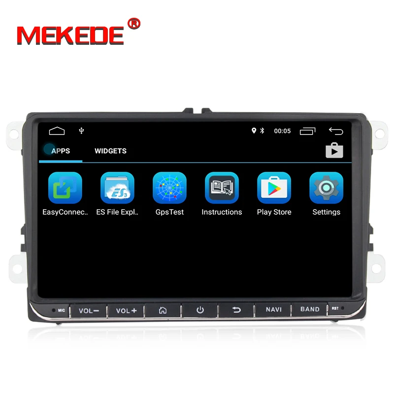Discount HD Android 8.1 Car dvd player radio for Volkswagen golf 6 touran passat B7 sharan Touran polo tiguan GPS Navi Microphone gift 1