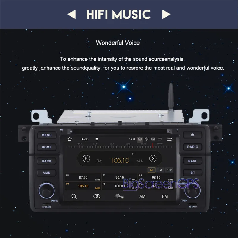 Clearance The Newest Android 8.0 7.1 Octa Core Car DVD Player GPS Navi For BMW E46 1998-2005 M3 1998-2005 Multimedia Autoradio Satnav WIFI 6
