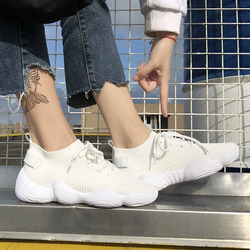 

BZBFSKY Women Shoes Woman Sneakers White Sneakers for Women Heels Designer Shoes Zapatos Mujer Casual Shoes Women Platform high