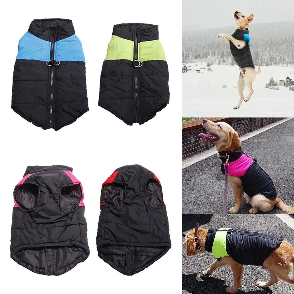 Водонепроницаемый собачий Щенячий жилет куртка Чихуахуа Одежда теплая зимняя одежда для собак пальто